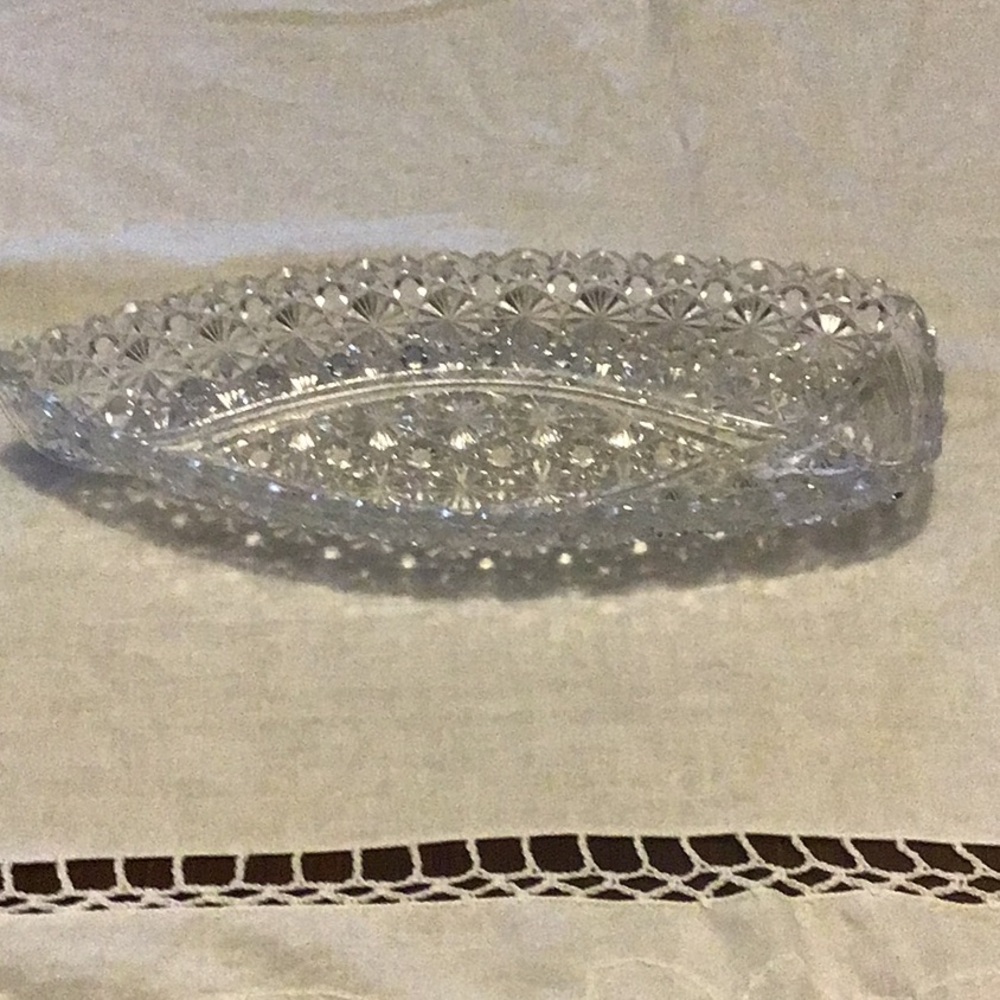 Crystal Clear Decorative Glass Vase
